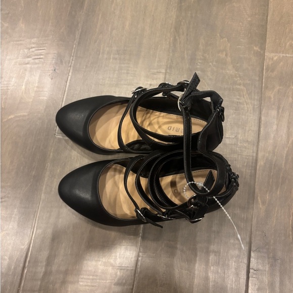 Torrid Black Strappy Heels - Picture 3 of 7